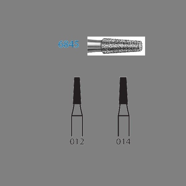 6845.314 Fresa Diamante Turbina 5 Uds