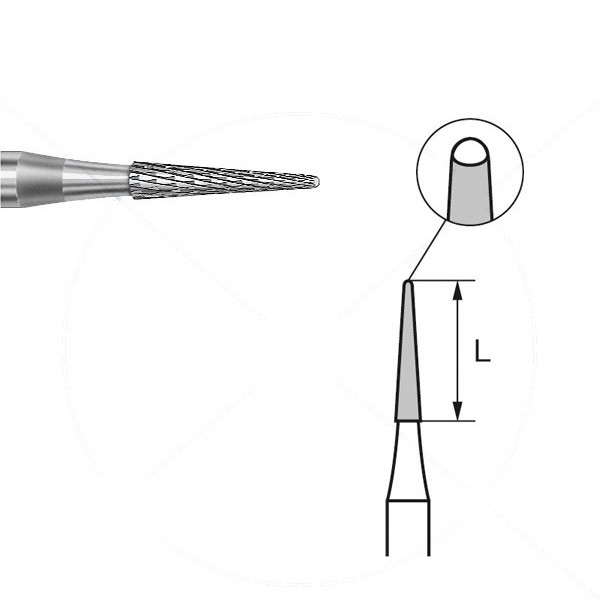 H136EF.104.016 Fresa Pieza de mano Komet 1 Ud