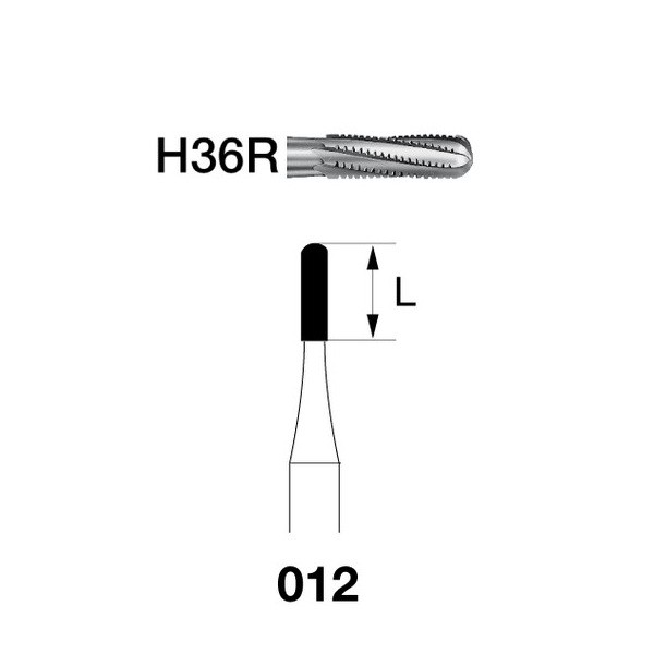 H36R.314.012 Fresa Tungsteno Turbina 1 Unidad