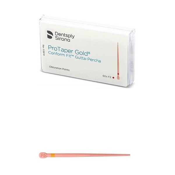 Gutapercha Pro Taper Gold Conform Fit Dentsply 60 uds - Imagen 6