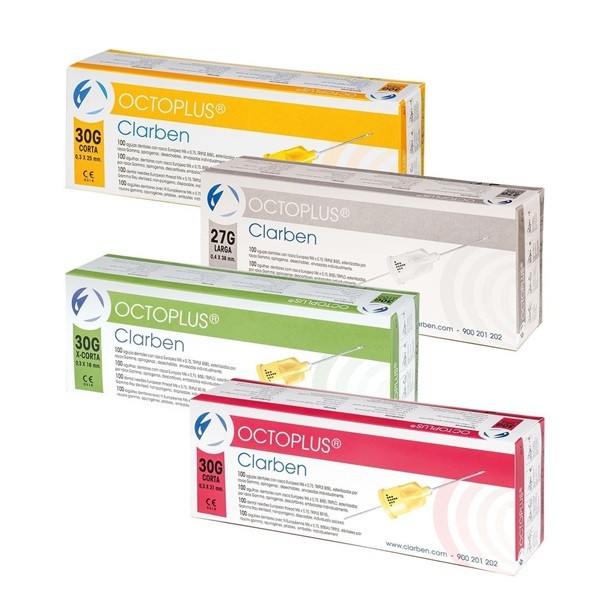 Octoplus Agujas de Anestesia 100 uds