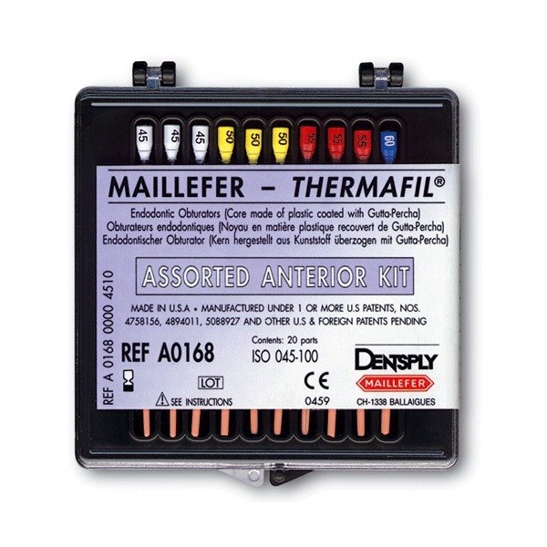 THERMAFIL set anterior 45-100 20 uds Dentsply