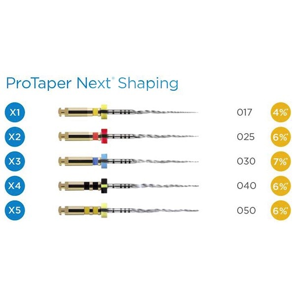 Limas Protaper Next Niti 6 uds - Imagen 3