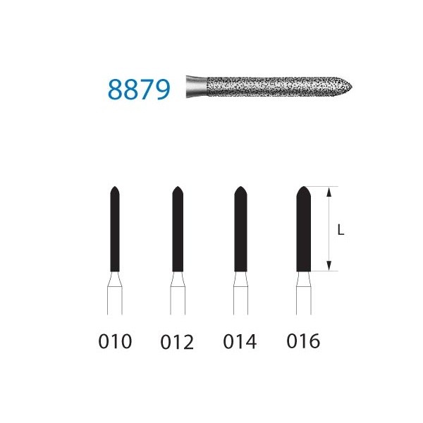8879.314 Fresa Turbina Diamante 1 Unidad