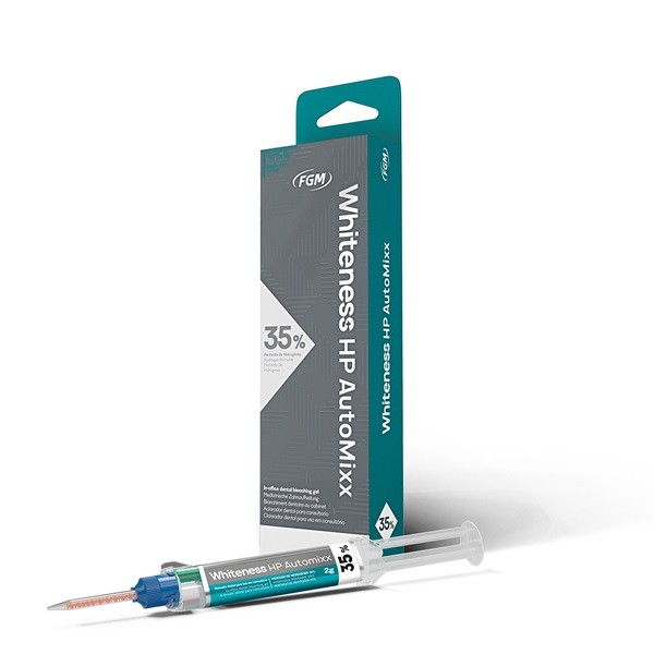Blanqueamiento Whiteness HP Automix Peróxido hidrógeno 35% Kit 5g