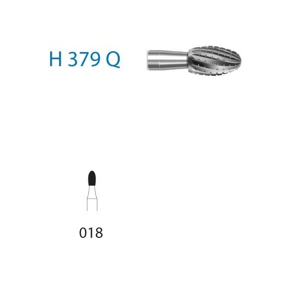 H379Q.314 Fresa Tungsteno Turbina 5 uds - Imagen 3