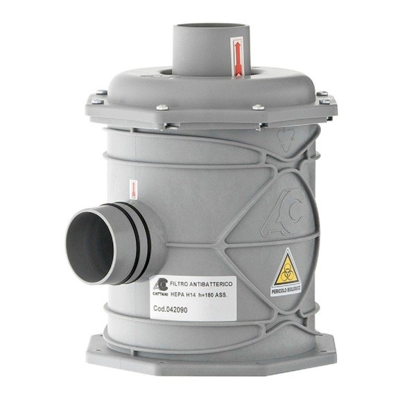FILTRO HEPA H14 Para aspiración Cattani