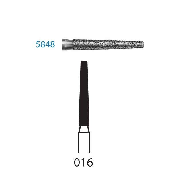 5848.314.016 Fresa Diamante Turbina 5 Uds