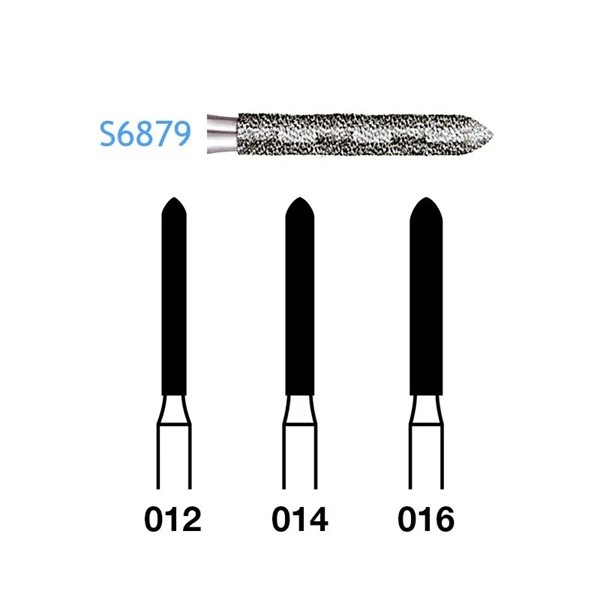 S6879.314 Fresa Turbina Diamante 1 Unidad