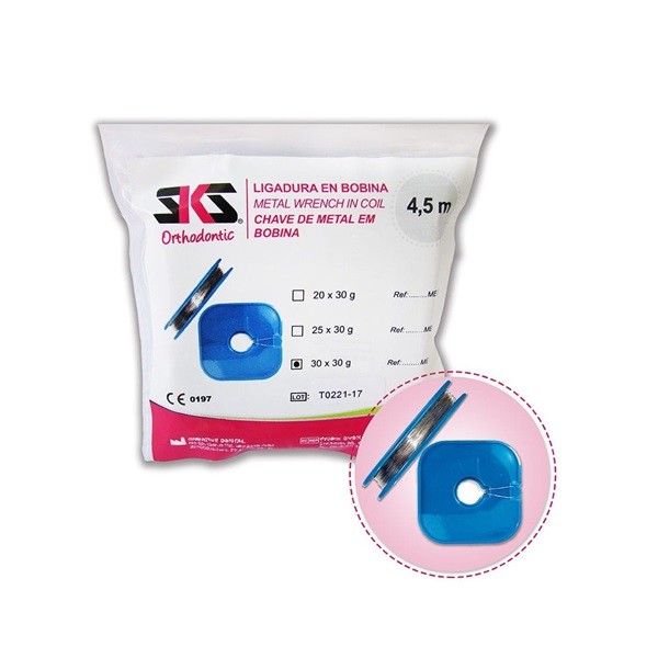 Ligadura metálica en Bobina 4,5 m