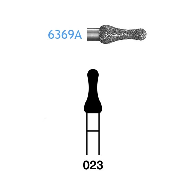 6369A.314.023 Fresa Diamante Turbina 1 Unidad