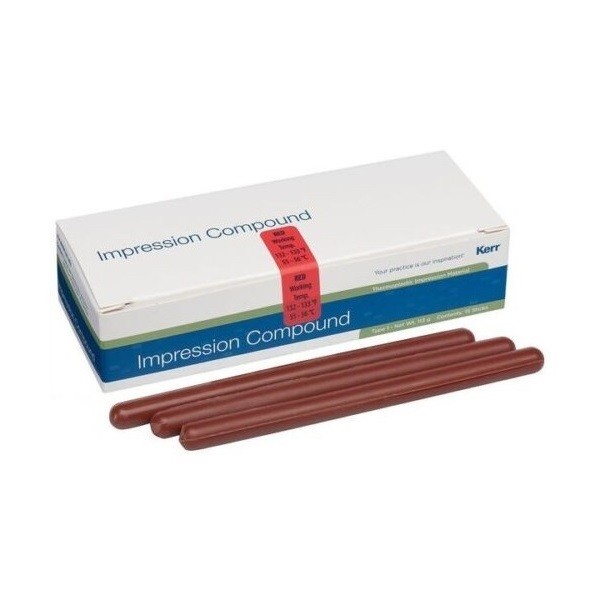 Godiva Impression Compound Roja Barras 15 uds