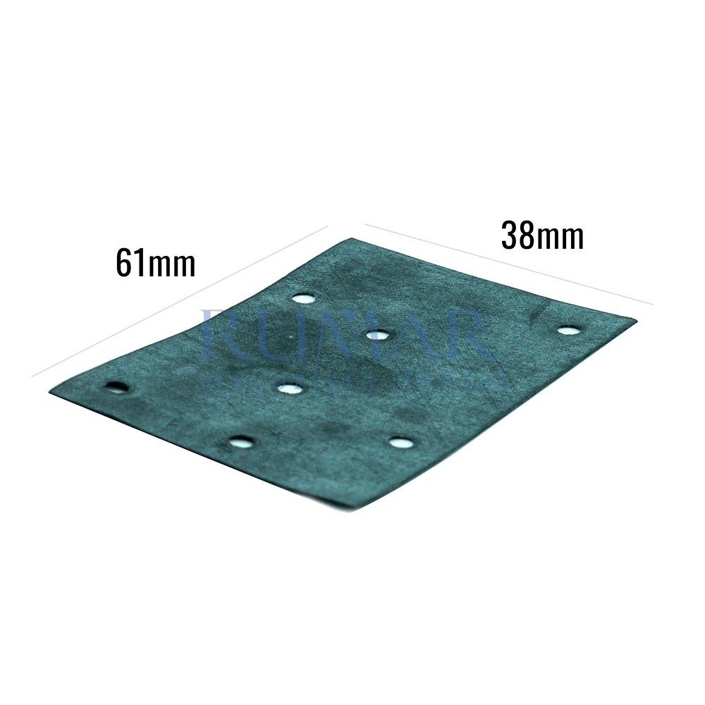 Membrana bloque Fedesa (Ref. Fedesa: 317A04) 3 instrumentos, tipo DCI