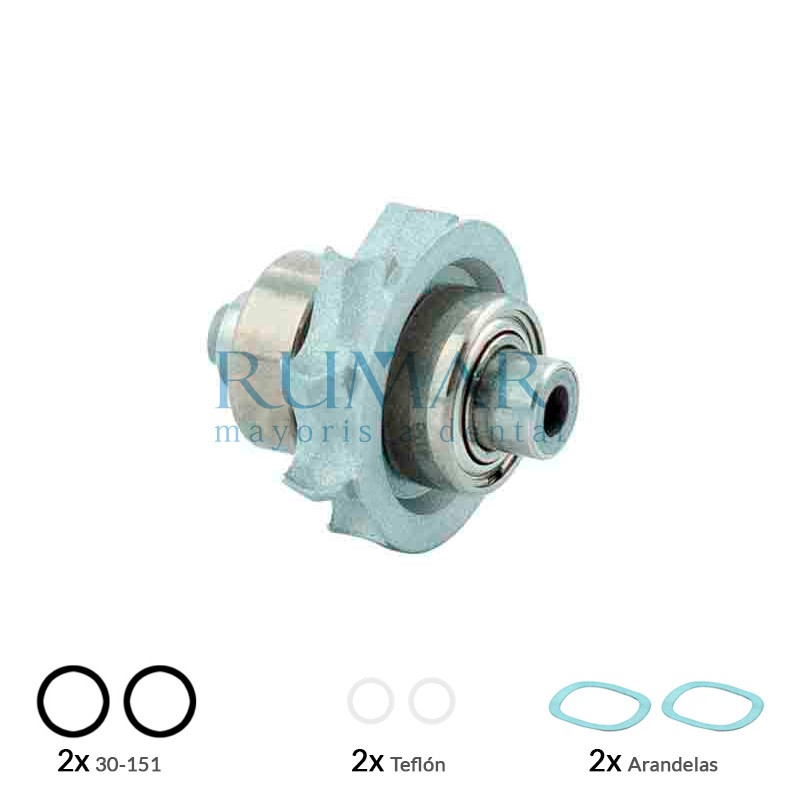 Rotor rm compatible con turbina Sirona T1 Boost (N/S> 700.000)