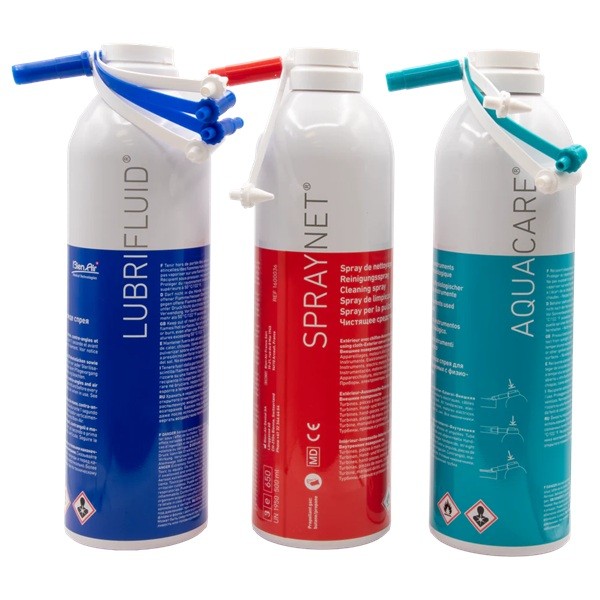 Triopack Spray de mantenimiento y limpieza Bien Air  6300044-001