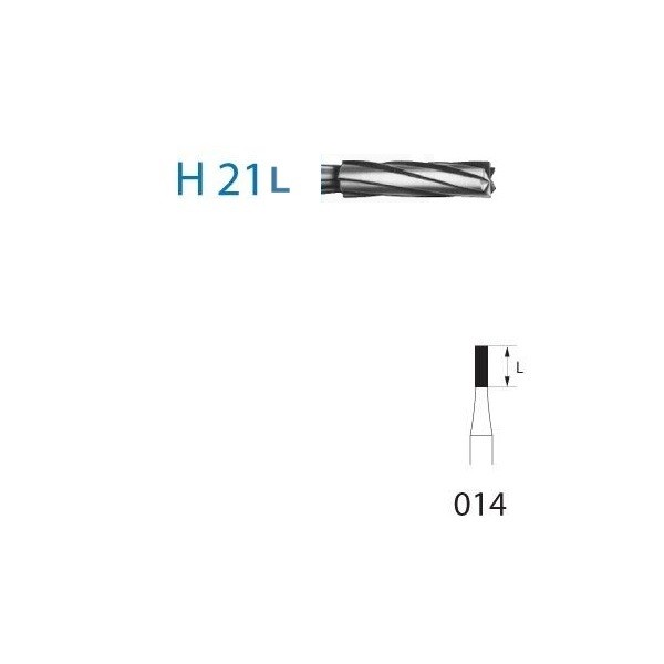 H21L.314 Fresa Tungsteno Turbina 5 uds - Imagen 4