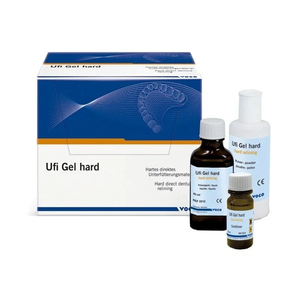 Ufi Gel hard Rebase duro VOCO Kit 60gr+40ml