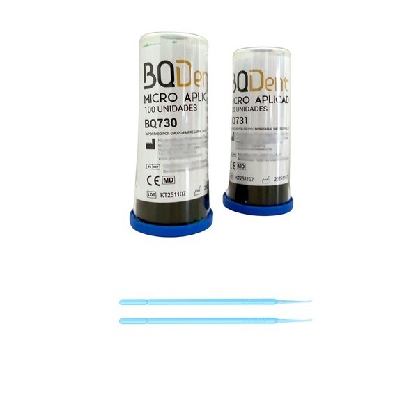 Microaplicadores 100 uds Fino - Azul
