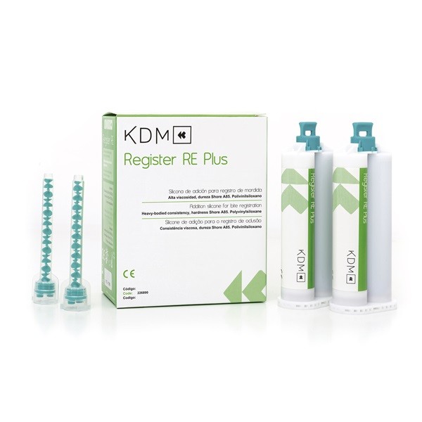Register RE Plus Silicona Registro de Mordida 2 x 50ml