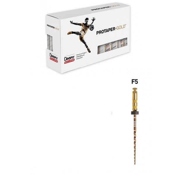Limas ProTaper Gold 25 mm 6 Uds - F5