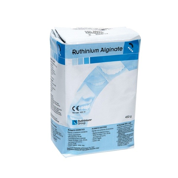 Alginato Dust Free Ruthinium 450 gr