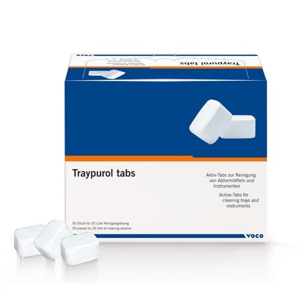 Traypurol Tabs 50 Uds Limpiador Cubetas e Instrumentos VOCO