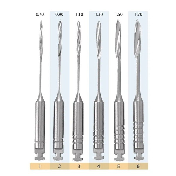 Fresas Peeso Largo 32mm 6 Uds Dentsply