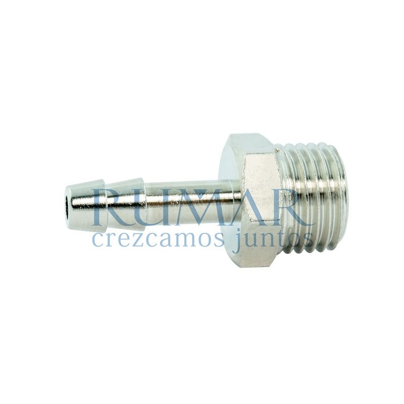 Espiga metálica 1/4″ x 8mm 1 ud