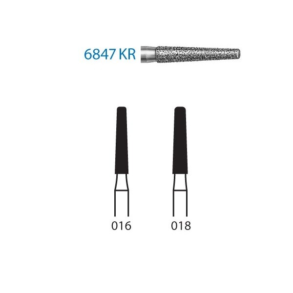 6847KR.314 Fresa Diamante Turbina 1 Unidad