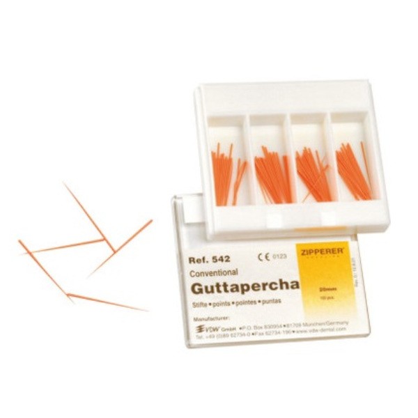 Gutapercha Pirata 100 Uds