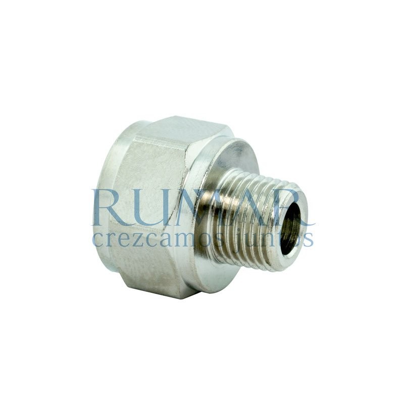 Racor reductor 1/4″ macho a 3/8″ hembra 1 Ud