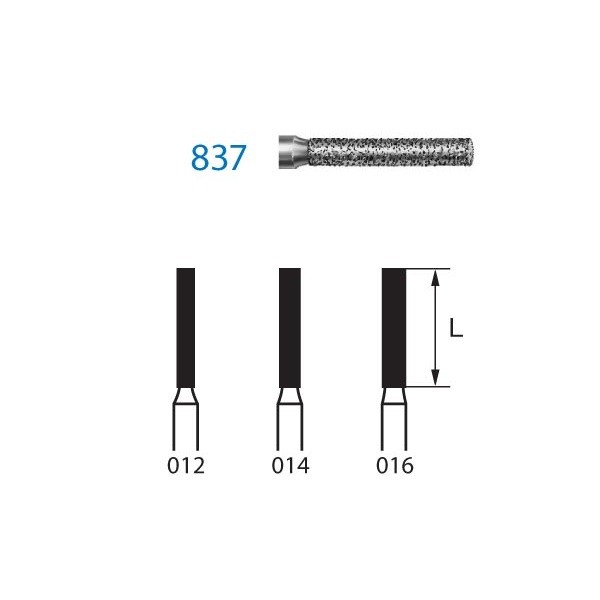 837.314 Fresa Diamante Turbina 5 Uds
