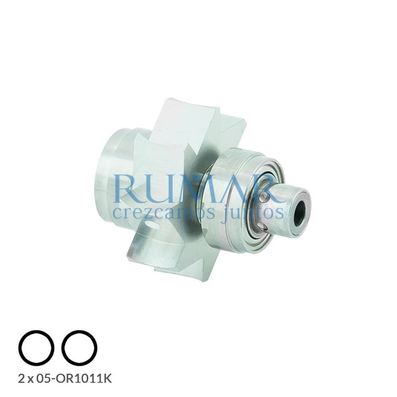 Rotor rm compatible con turbina KaVo POWERtorque LUX 636B / 636P / 636CP / 646B / 646C / 646CP (Excepto 636C)
