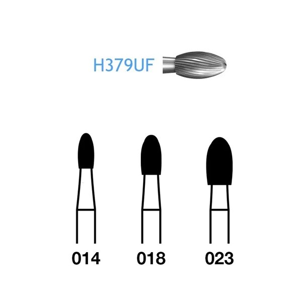H379UF.314  Fresa Tungsteno Turbina 30 filos 1 Unidad