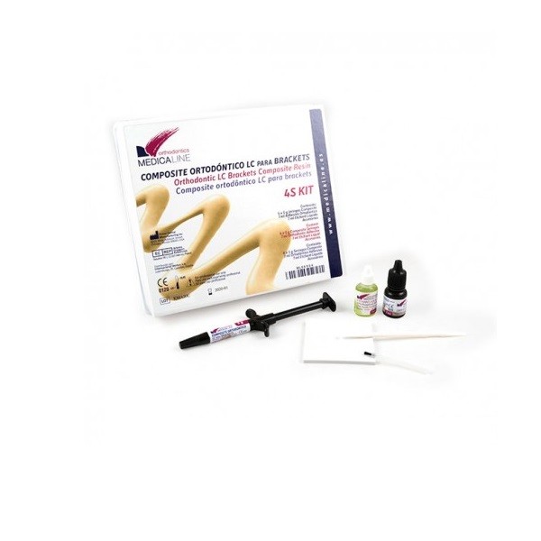 Composite Ortodóntico ML Ortho 4S KIT 4x5g+7ml