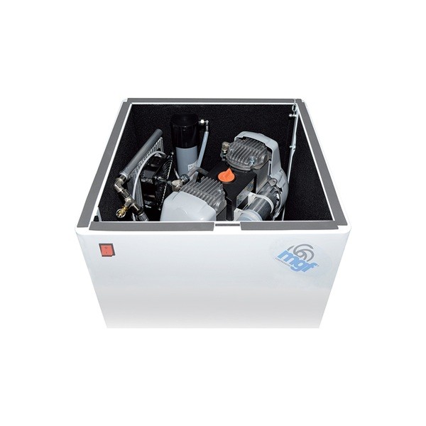Compresor MGF Genesi 24L Insonorizado para 2 equipos
