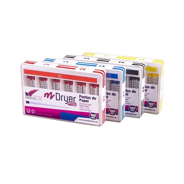 Punta Papel Medicaline M-Dryer Easy Sistema Protaper Next - 100 uds