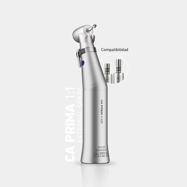 Contra ángulo PRIMA 1:1 Ext. Spray Bien Air 1601267-001