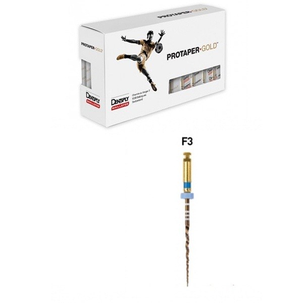 Limas ProTaper Gold 25 mm 6 Uds - F3