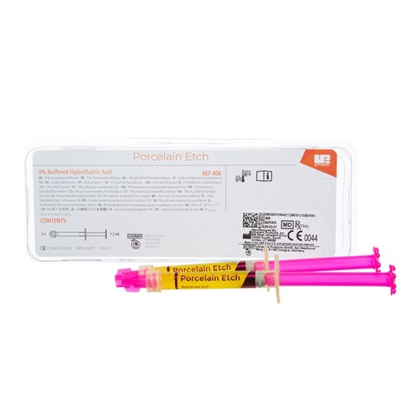 Porcelain Etch Ultradent Reposición 2 x 1,2 ml