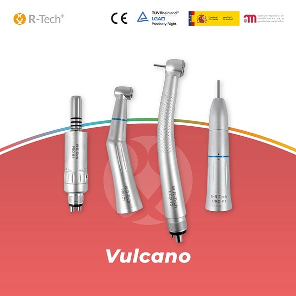 VULCANO Kit instrumental rotatorio para estudiantes R-Tech