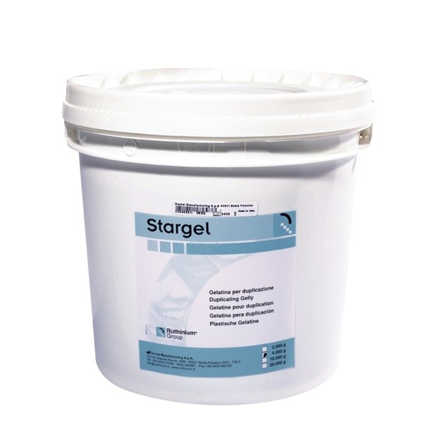 Gelatina duplicar modelos de revestimiento CR-CO Stargel Ruthinium 10 Kg