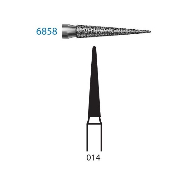 6858.314.014 Fresa Diamante Turbina 1 ud