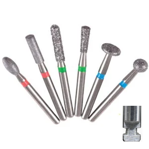 Fresas de Diamante para Contra Ángulo
